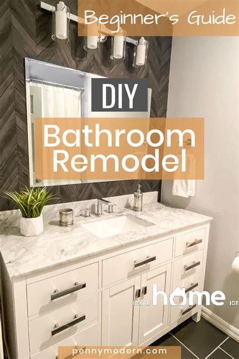 Diy Bathroom Renovation Tips For Beginners